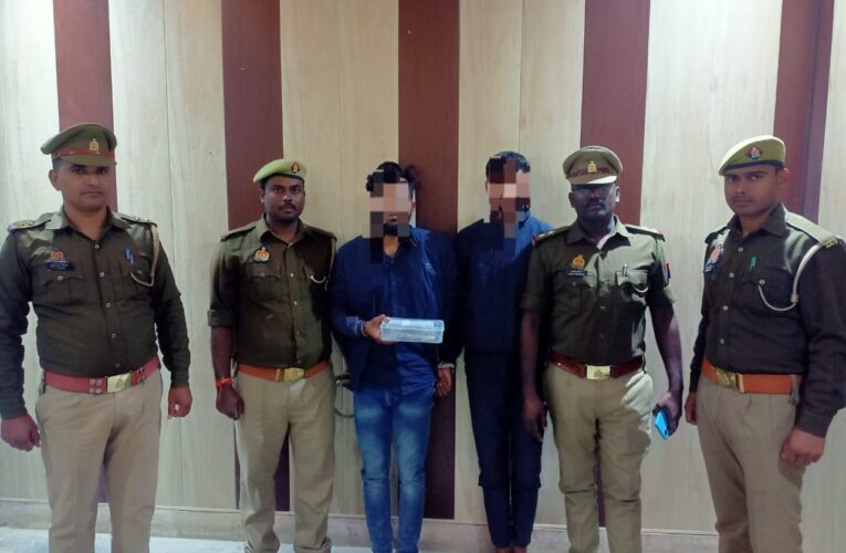 डी.जे. पर गाना बजाने को लेकर बवाल में दो अभियुक्त गिरफ्तार, असलहा बरामद 