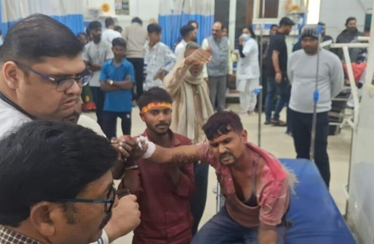 प्रतिमा विसर्जन के दौरान चली गोली से युवक गम्भीर