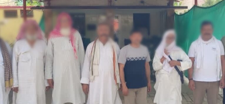 प्रहार वज्र का ………माफिया मरहूम मुख्तार अंसारी के सहयोगियों के ठिकानों पर दबिश 