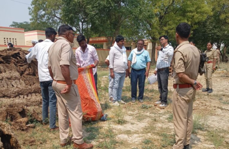 अवैध कब्जों पर चला प्रशासन का बुलडोजर 