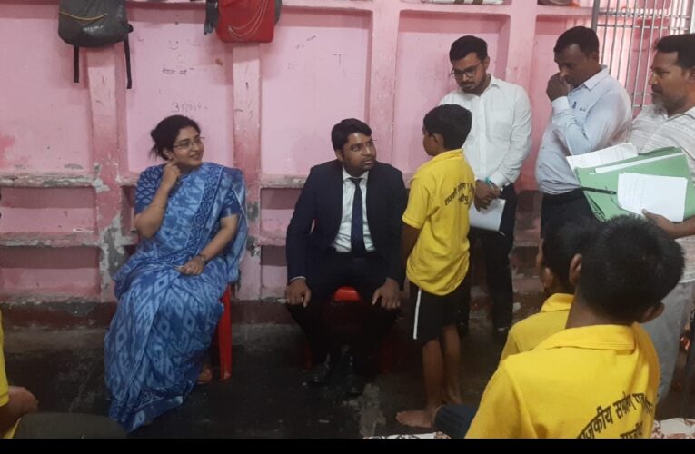 प्लेस ऑफ सेफ्टी एवं सम्प्रेक्षण गृह का हुआ निरीक्षण 