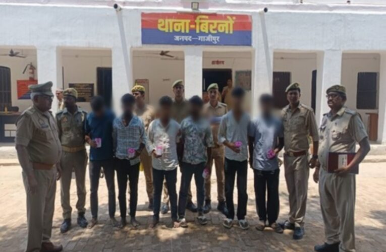 ढाई करोड़ की हेरोइन सहित छह अभियुक्त गिरफ्तार 