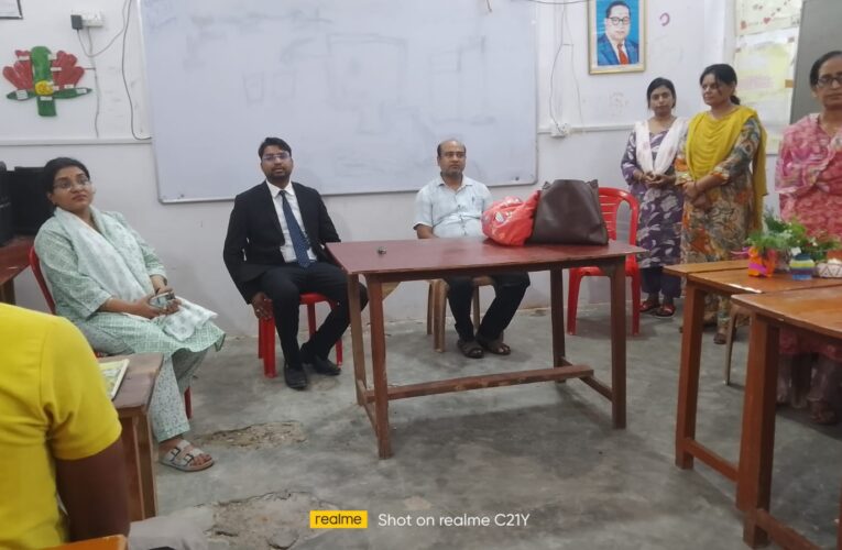 प्लेस ऑफ सेफ्टी एवं राजकीय सम्प्रेक्षण गृह का निरीक्षण सम्पन्न 