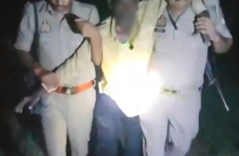 पच्चीस हजार का इनामियां अपराधी पुलिस मुठभेड़ में गिरफ्तार