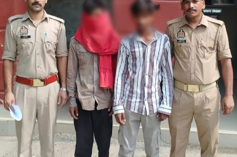 नाबालिग अपहृता बरामद, दो आरोपी गिरफ्तार 