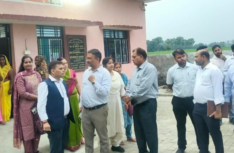 विशेष सचिव उत्तर प्रदेश शासन ने किया निरीक्षण