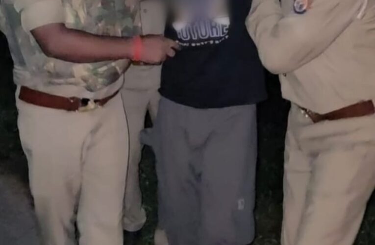 पुलिस मुठभेड़ में दो इनामियां शातिर अपराधी गिरफ्तार 
